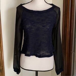 LA Hearts | Knitted Long Sleeve Top Size S